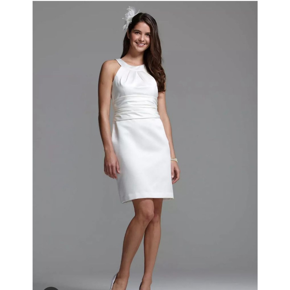NWT Women's David's Bridal Wedding Dress Size 2 Ivory